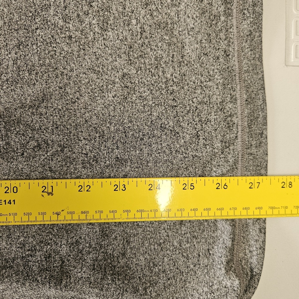 Rhone Mens Shirt Medium Reign Performance Long Sleeve Grey Heather Crew Neck - Picture 10 of 10